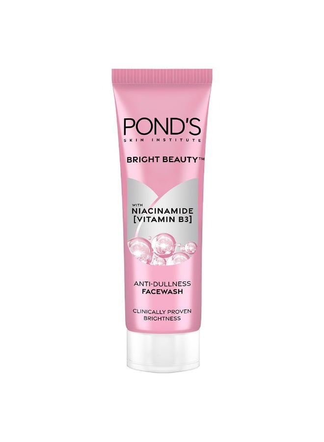 بوندز غسول الوجه برايت بيوتي من بوندز بخلاصة النياسيناميد (فيتامين B3) لمكافحة بهتان البشرة، 50 غرام. - Image 1